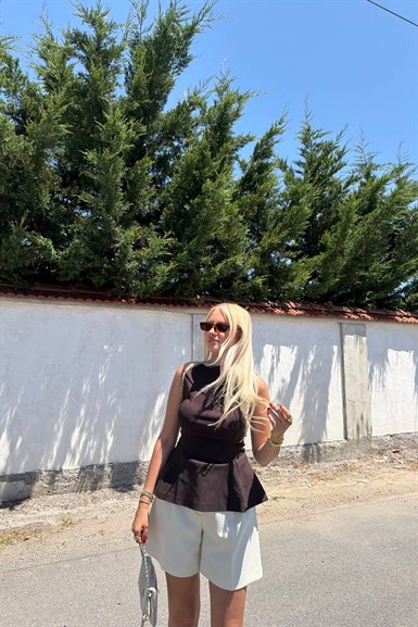 KEMERLİ PENSLİ BERMUDA