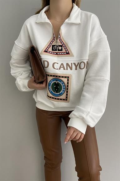 BASKI VE NAKIŞLI SWEAT