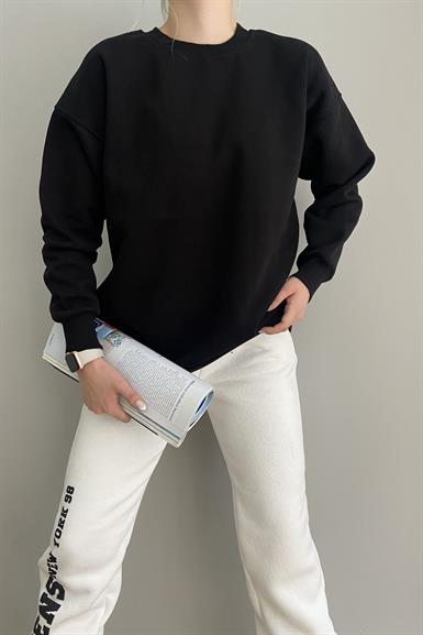 BİSKLET YAKA SWEAT