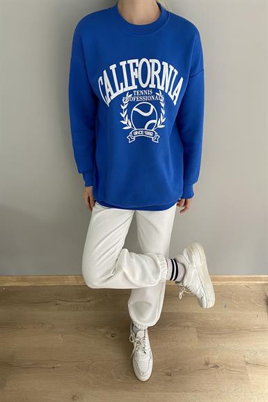 CALİFORNİA BASKILI SWEAT
