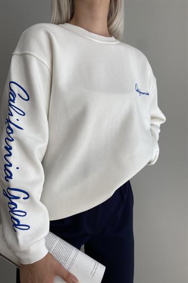 CALIFORNIA NAKIŞLI SWEATSHIRT