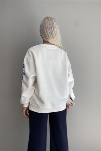 CALIFORNIA NAKIŞLI SWEATSHIRT