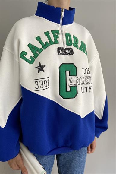 CALİFORNIA NAKIŞLI SWEATSHIRT