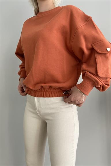 CEP DETAYLI SWEAT