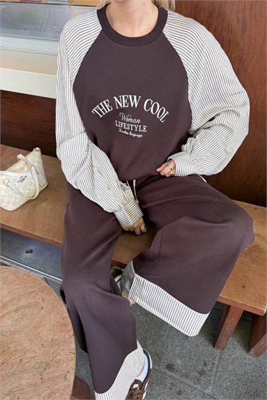 ÇİZGİ DETAYLI SWEATSHIRT