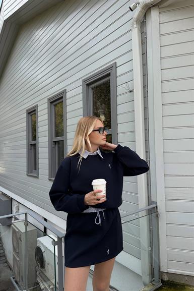 ÇİZGİ DETAYLI SWEATSHIRT
