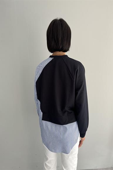 GÖMLEK GARNİLİ SWEATSHIRT