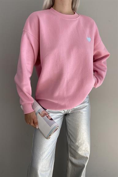 KALP NAKIŞLI SWEATSHIRT