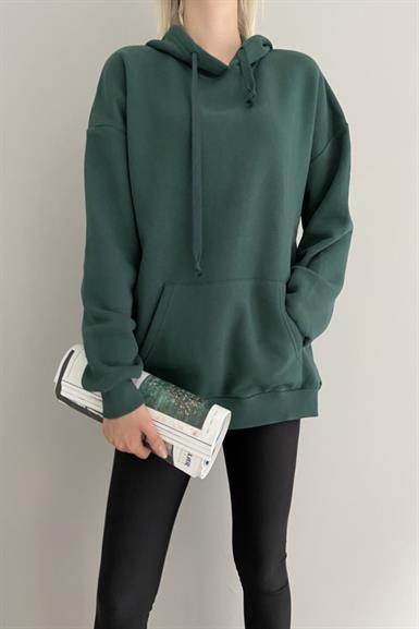 KANGURU CEPLİ KAPŞONLU SWEAT