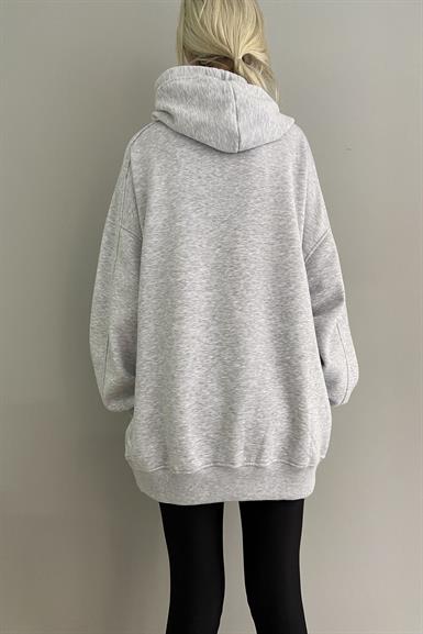 KAPŞONLU OVERSİZE SWEAT