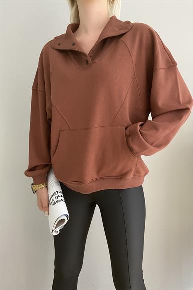 KARGO CEP OVERSİZE SWEAT
