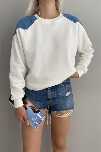 KOT GARNİLİ SWEATSHIRT