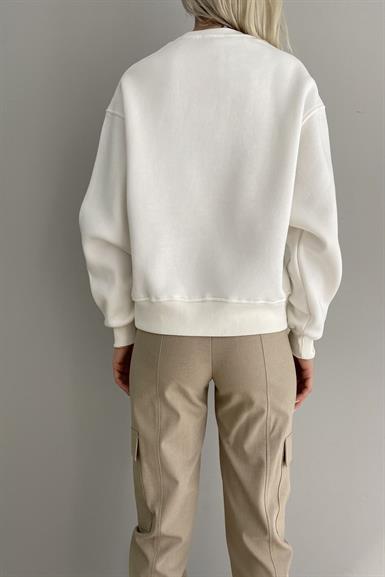 LEOPAR DESEN BASKILI SWEAT