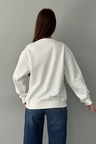LOEWE NAKIŞLI SWEATSHIRT
