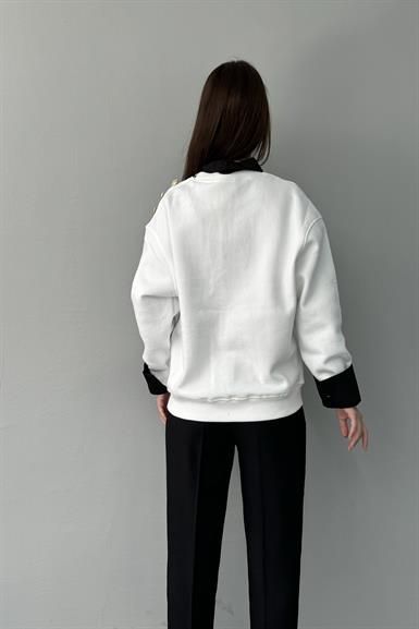 MERCİ NAKIŞ DETAY SWEAT