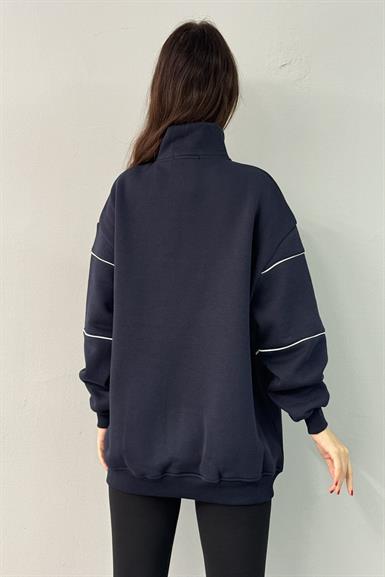 MONACO NAKIŞ DETAY SWEATSHIRT