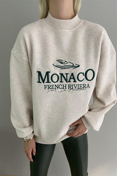 MONACO NAKIŞLI SWEAT