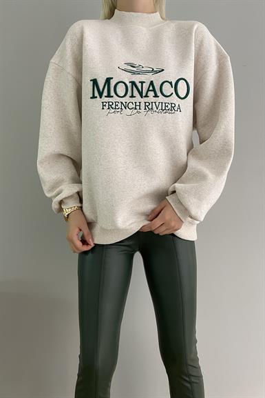 MONACO NAKIŞLI SWEAT