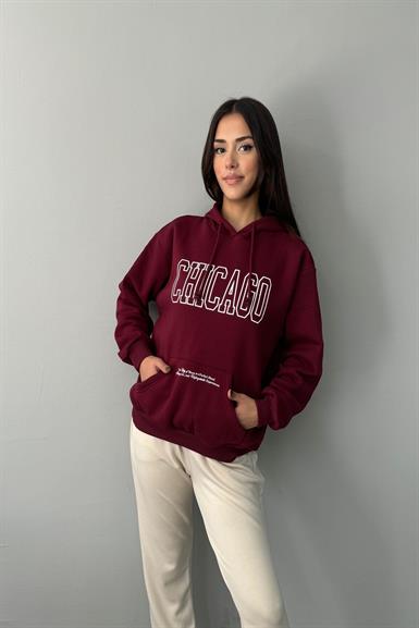 NAKIŞ DETAY SWEATSHIRT