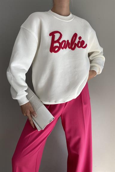 NAKIŞ DETAY SWEATSHIRT