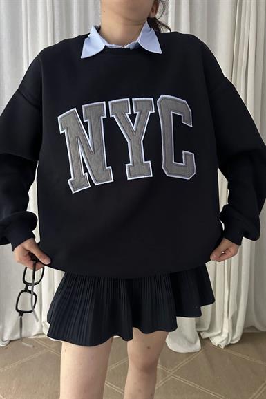 NAKIŞ DETAYLI SWEATSHIRT