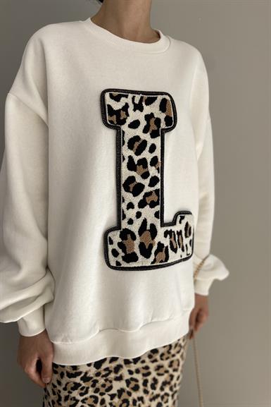 NAKIŞ DETAYLI SWEATSHIRT