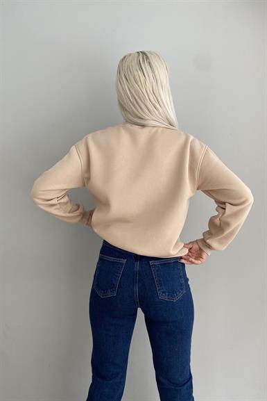 NAKIŞ DETAYLI SWEATSHIRT