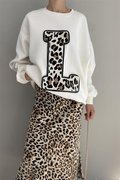 NAKIŞ DETAYLI SWEATSHIRT