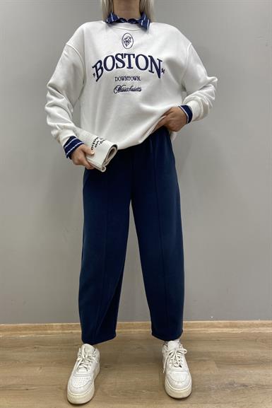NAKIŞ DETAYLI SWEATSHIRT