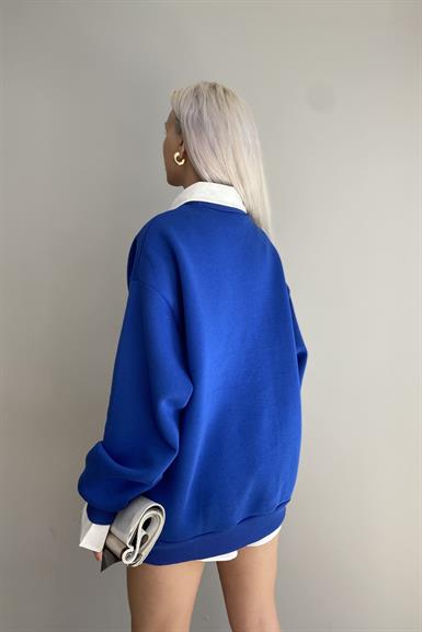 NAKIŞ DETAYLI SWEATSHIRT