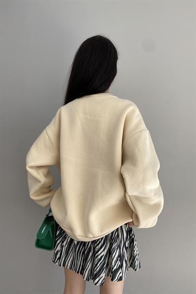 NAKIŞ DETAYLI SWEATŞHIRT