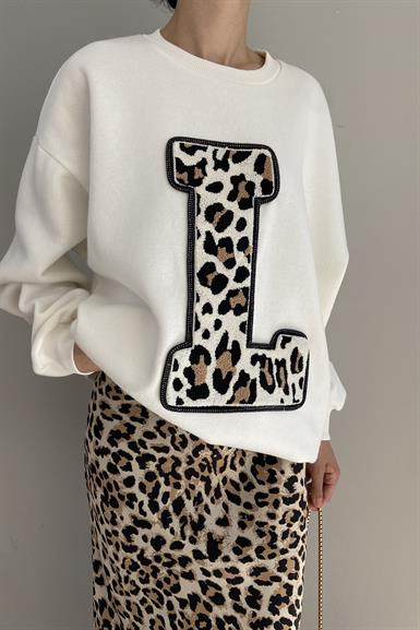 NAKIŞ DETAYLI SWEATSHIRT