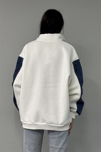 PARİS NAKIŞ DETAYLI SWEATSHIRT