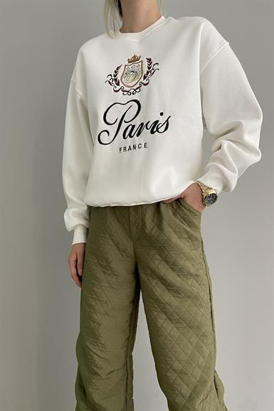PARİS NAKIŞLI SWEAT