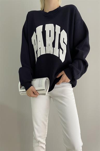 PARİS NAKIŞLI SWEAT