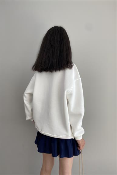 PARİS NAKIŞLI SWEATSHIRT