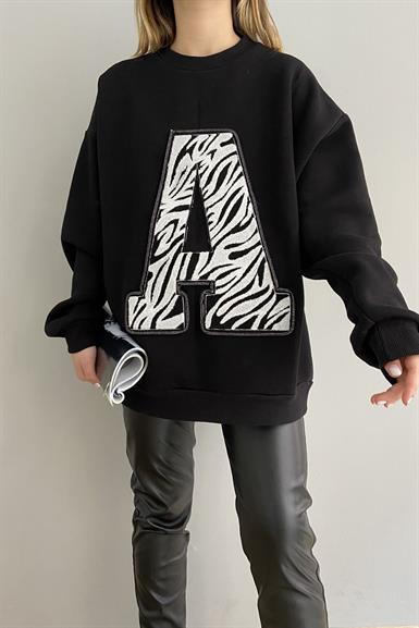 PATCH DETAYLI SWEAT