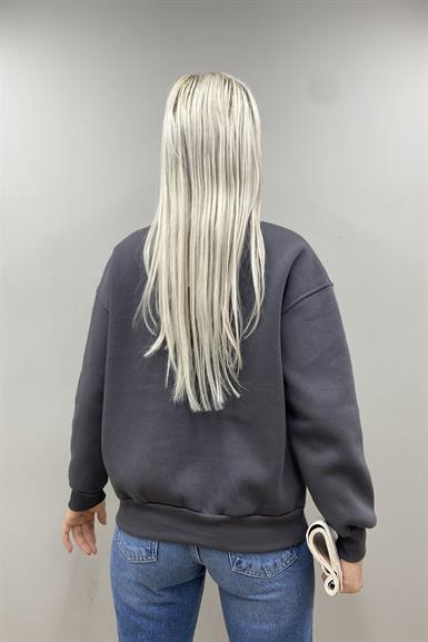 R NAKIŞ DETAY SWEATSHIRT