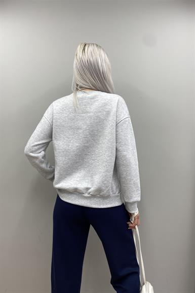 R NAKIŞ DETAY SWEATSHIRT
