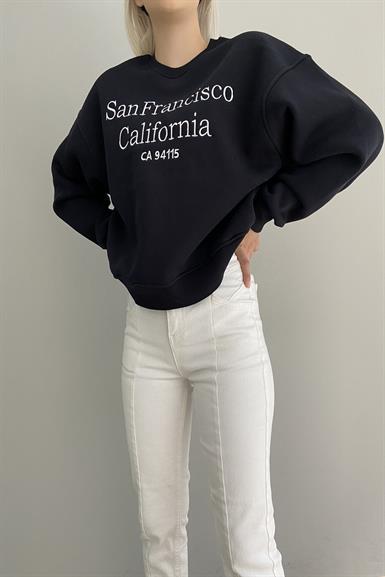 SANFRANCISCO NAKIŞLI SWEAT