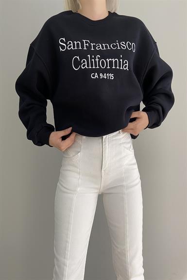 SANFRANCISCO NAKIŞLI SWEAT