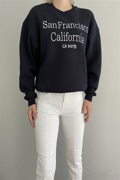 SANFRANCISCO NAKIŞLI SWEAT