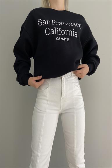 SANFRANCISCO NAKIŞLI SWEAT