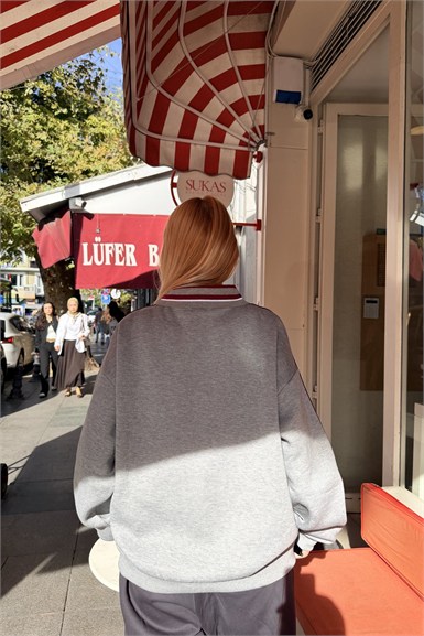 ŞERİT DETAY SWEATSHIRT