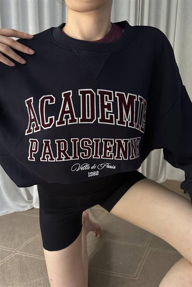 ŞERİT DETAYLI SWEATSHIRT