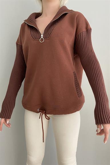 TRIKO GARNİLİ SWEAT