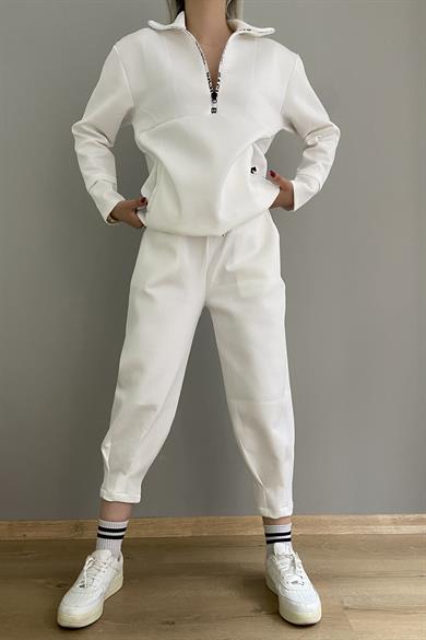 YARIM FERMUARLI SCUBA SWEAT