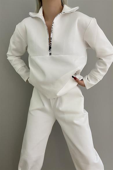 YARIM FERMUARLI SCUBA SWEAT