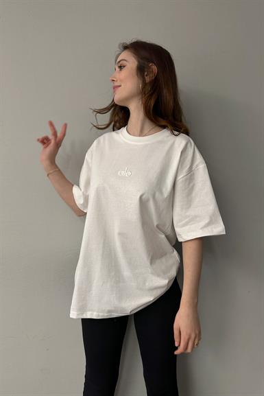 ALO NAKIŞ DETAYLI TSHIRT