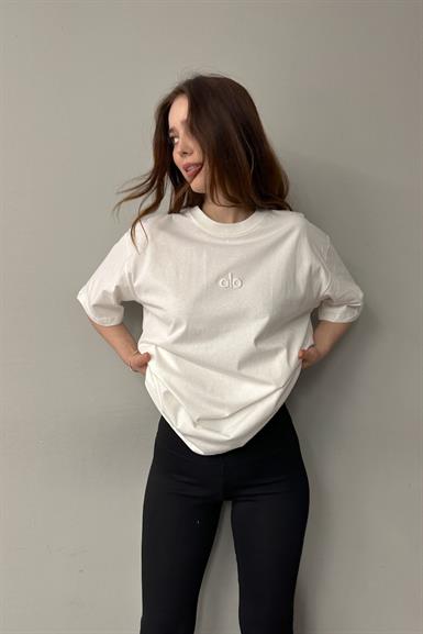 ALO NAKIŞ DETAYLI TSHIRT